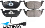 ULTIMA FRONT BRAKE PAD SET TO SUIT VOLKSWAGEN EOS 1F BWA TURBO 2.0L I4