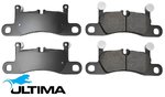 ULTIMA REAR BRAKE PAD SET TO SUIT PORSCHE CAYENNE 92A CXZA TURBO 3.6L V6 1KP