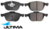 ULTIMA FRONT BRAKE PADS TO SUIT FORD FOCUS LT LV LW D4204T KKDA TXDB TURBO DIESEL 1.8 2.0 I4