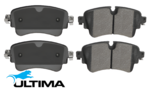 ULTIMA REAR CERAMIC BRAKE PAD SET TO SUIT AUDI A5 F5 CVKB CYRB DEMA DDWA DETA TURBO 2.0L I4