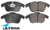ULTIMA FRONT BRAKE PAD SET TO SUIT FORD MONDEO MA AOBA AOB SEBA SEB D4204T AZBA TXBA 2.0L 2.3L I4