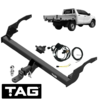 TAG HEAVY DUTY TOW BAR & WIRING KIT TO SUIT MAZDA BT-50 B22 B32 UP UR P5AT 3.2L I5 SUITS 4WD & RWD