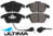 ULTIMA FRONT BRAKE PAD SET TO SUIT AUDI BDB BMJ BUB 3.2L V6
