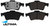 ULTIMA REAR BRAKE PAD SET TO SUIT HOLDEN VECTRA ZC Z22SE 2.2 I4