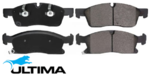 ULTIMA FRONT BRAKE PAD SET TO SUIT MERCEDES BENZ GLE350D W166 C292 OM642.826 TURBO DIESEL 3.0L V6