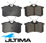 ULTIMA REAR BRAKE PAD SET TO SUIT MG ZS SGE TURBO 1.0L I3