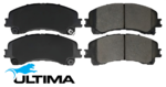 ULTIMA FRONT BRAKE PAD SET TO SUIT HSV COLORADO RG LWN TURBO DIESEL 2.8L I4