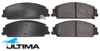 Go to product ULTIMA FRONT BRAKE PAD SET TO SUIT HOLDEN ALLOYTEC SIDI LE0 LY7 LW2 LWR LF1 LLT LFW LFX 3.0L 3.6L V6