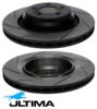 ULTIMA REAR VENTED DISC BRAKE ROTORS TO SUIT DODGE CHALLENGER ESG OHV MPFI SOHC 6.1 6.4L V8 OD 350MM