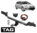 TAG STANDARD DUTY TOW BAR & UNIVERSAL WIRING KIT FOR FORD MONDEO MB MC SEBA QXBA 2.0L 2.3L I4 WAGON