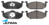 ULTIMA FRONT BRAKE PAD SET TO SUIT MG3 15S4U 1.5L I4
