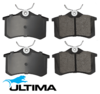 ULTIMA REAR BRAKE PAD SET TO SUIT PEUGEOT 308 EB2DTS 1.2L I3 SUITS HATCHBACK ONLY