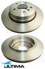 Go to product ULTIMA REAR VENTED DISC BRAKE ROTORS TO SUIT BMW X SERIES X3 M47TUD20 TURBO DIESEL 2.0L I4 OD 320MM