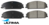 ULTIMA FRONT BRAKE PAD SET TO SUIT HOLDEN COMMODORE VF ALLOYTEC SIDI LWR LFW LFX 3.0L 3.6L V6