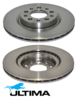 ULTIMA REAR VENTED DISC BRAKE ROTOR SET TO SUIT ALFA ROMEO 939A0 3.2L V6 OD 292MM