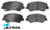 ULTIMA FRONT BRAKE PAD SET TO SUIT HYUNDAI I30CW FD G4GC G4FC D4FB TURBO DIESEL 1.6L 2.0L I4