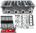 MACE ASSEMBLED CYLINDER HEAD KIT TO SUIT NISSAN PATROL GU Y61 ZD30DDTI TURBO DIESEL 3.0L I4