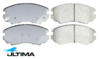 ULTIMA FRONT CERAMIC BRAKE PAD SET TO SUIT HYUNDAI D4EB G4KC G4KE G4GC 2.0L 2.2L 2.4L I4