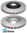 ULTIMA FRONT VENTED DISC BRAKE ROTOR SET TO SUIT ALFA ROMEO 159 939A0 3.2L V6 OD 305MM