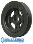 POWERBOND OEM REPLACEMENT HARMONIC BALANCER FOR TOYOTA COROLLA ZZE122R-ZZE124R 1ZZ-FE 2ZZ-GE 1.8L I4