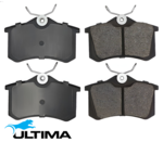 ULTIMA REAR BRAKE PAD SET TO SUIT AUDI S4 B5 AGB AZB TWIN TURBO 2.7L V6