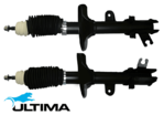 PAIR OF ULTIMA FRONT GAS SHOCK ABSORBERS TO SUIT KIA SPORTAGE KM D4EA 2.0L I4 SUITS JE555 CHASSIS