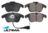ULTIMA FRONT BRAKE PAD SET TO SUIT AUDI A4 B8 CAGB TURBO DIESEL 2.0L I4 WAGON ONLY