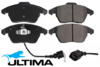 ULTIMA FRONT BRAKE PAD SET TO SUIT AUDI CAXA CZCA DAJB CAVG CTHG CAYB 1.4L 1.6L 1.8L I4