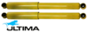 PAIR OF ULTIMA REAR GAS SHOCK ABSORBERS TO SUIT TOYOTA 1RZ-E 3RZ-FE 5L 5L-E DIESEL 2.0L 2.7L 3.0L I4