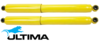 PAIR OF ULTIMA REAR HEAVY DUTY SHOCK ABSORBERS TO SUIT MITSUBISHI TRITON K77 4M40 4M40T 2.8L I4