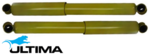 PAIR OF ULTIMA REAR GAS SHOCK ABSORBERS TO SUIT FORD COURIER PE PG PH WLAT 2.5L I4 SUITS 4D UTE ONLY