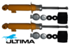 2 X ULTIMA FRONT GAS SHOCK ABSORBER FOR MITSUBISHI TRITON ML MN 4G64 2.4L I4 SUITS COIL SPRING MODEL