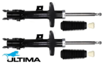 2 X ULTIMA FRONT GAS SHOCK ABSORBER FOR HYUNDAI SANTA FE DM G4KJ 2.4L I4 SUITS ST81B & SU81B CHASSIS