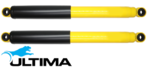 PAIR OF ULTIMA REAR HEAVY DUTY SHOCK ABSORBERS TO SUIT TOYOTA HILUX TGN121R 2TR-FE 2.7L I4