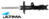 ULTIMA FRONT LEFT GAS SHOCK ABSORBER TO SUIT HYUNDAI SANTA FE CM G4KE 2.4L I4