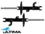 PAIR OF ULTIMA FRONT GAS SHOCK ABSORBERS TO SUIT TOYOTA CAMRY ASV50R 2AR-FE 2.5L I4 EXCEPT RZ MODEL