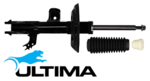 ULTIMA FRONT LEFT GAS SHOCK ABSORBER TO SUIT TOYOTA CAMRY ASV70R 2AR-FE 2.5L I4 80MM CLEVIS SPACING