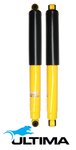 PAIR OF ULTIMA REAR HEAVY DUTY SHOCK ABSORBERS FOR MITSUBISHI CHALLENGER PA K99 6G72 6G74 3.0 3.5 V6