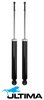 PAIR OF ULTIMA REAR GAS SHOCK ABSORBERS TO SUIT TOYOTA COROLLA ZRE182R 2ZR-FE 1.8L I4