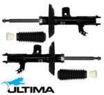 PAIR OF ULTIMA FRONT GAS SHOCK ABSORBERS TO SUIT TOYOTA CAMRY ASV70R AXVH71R 2AR-FE A25A-FXS 2.5L I4