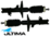 PAIR OF ULTIMA FRONT GAS SHOCK ABSORBERS TO SUIT TOYOTA CAMRY MCV36R 1MZ-FE 3.0L V6