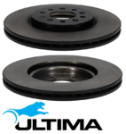 ULTIMA FRONT VENTED DISC BRAKE ROTOR SET TO SUIT HOLDEN LGX 3.6L V6