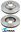 ULTIMA FRONT VENTED DISC BRAKE ROTOR SET TO SUIT HOLDEN ASTRA TS Z18XE 1.8L I4 OD 256MM WITHOUT ABS