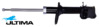 ULTIMA REAR RIGHT GAS SHOCK ABSORBER TO SUIT FORD LASER KN KQ BJ B3 ZM FP FS-DE 1.3 1.6 1.8L 2.0L I4