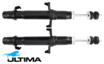 PAIR OF ULTIMA FRONT GAS SHOCK ABSORBERS TO SUIT HONDA ACCORD CP J35Z2 3.5L V6