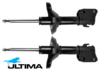 PAIR OF ULTIMA FRONT GAS SHOCK ABSORBERS TO SUIT SUBARU WRX G3 G22 EJ255 TURBO 2.5 F4 HATCHBACK ONLY