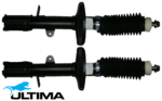 PAIR OF ULTIMA REAR GAS SHOCK ABSORBERS TO SUIT TOYOTA COROLLA EE103R AE100R 5E-FE 5A-FE 1.5L I4