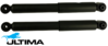 PAIR OF ULTIMA REAR GAS SHOCK ABSORBERS TO SUIT NISSAN MR20DE R9M K9K TURBO DIESEL 1.5L 1.6L 2.0L I4