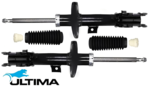 PAIR OF ULTIMA FRONT GAS SHOCK ABSORBERS TO SUIT KIA SORENTO XM D4HB TURBO DIESEL 2.2L I4 FROM 06/12