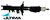 ULTIMA FRONT LEFT GAS SHOCK ABSORBER TO SUIT NISSAN TERRANO R50 ZD30DDTI 3.0L I4 TILL 10/2001